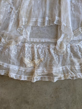 Load image into Gallery viewer, c. 1910s Net Lace Butterfly Dress