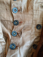Load image into Gallery viewer, c. 1890s Silk + Velvet Novelty Print Bodice