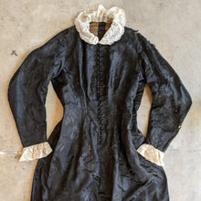 Load image into Gallery viewer, c. 1870s-1880s Silk Wrapper Dress | Study + Display