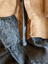 Load image into Gallery viewer, c. 1870s-1880s Silk Wrapper Dress | Study + Display