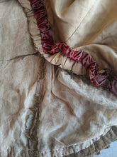 Load image into Gallery viewer, c. 1890s Gold and Burgundy Silk Dress | Study + Display