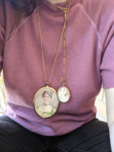 Load image into Gallery viewer, 19th c. Goddess Diana or Artemis Cameo Brooch + Pendant