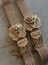 Load image into Gallery viewer, c. 1870s-1880s 14k Gold Mesh Bracelets Pair