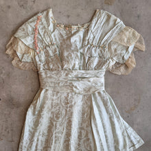 Load image into Gallery viewer, c. 1910 Seafoam Green Silk Gown | Study + Display