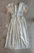 Load image into Gallery viewer, c. 1910 Seafoam Green Silk Gown | Study + Display