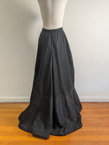 c. 1900s Black Skirt