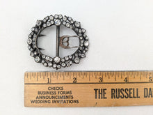 Load image into Gallery viewer, Georgian Silver and Paste Shoe Buckle