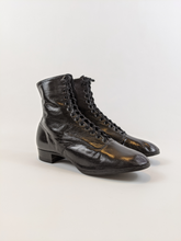 Load image into Gallery viewer, 1930s Black Lace Up Boots | Approx Sz 7-7.5