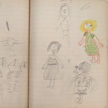 Load image into Gallery viewer, 1920s Child's Notebook