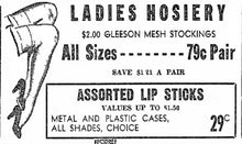 Load image into Gallery viewer, Deadstock 1940s Fishnet Stockings
