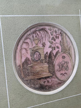 Load image into Gallery viewer, Victorian Framed Sepia Hair Art