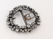 Load image into Gallery viewer, Georgian Silver and Paste Shoe Buckle