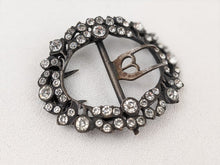 Load image into Gallery viewer, Georgian Silver and Paste Shoe Buckle