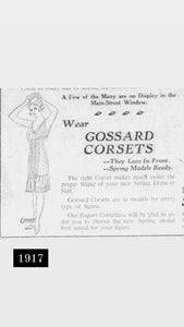 1917-1918 Gossard Corset | In Original Box
