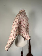 Load image into Gallery viewer, c. 1880s Cotton Sateen Printed Bodice