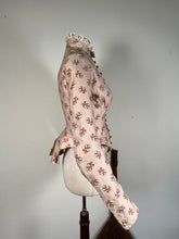 Load image into Gallery viewer, c. 1880s Cotton Sateen Printed Bodice