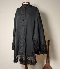 Load image into Gallery viewer, c. 1870s-1880s Beaded Mantle