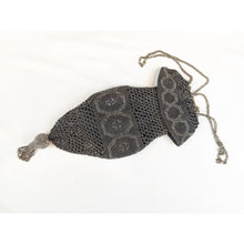Load image into Gallery viewer, Victorian Cut Steel Purse