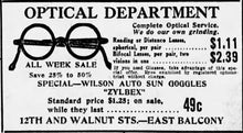 Load image into Gallery viewer, 1910s-1920s Willson "Eye Protector" Glasses