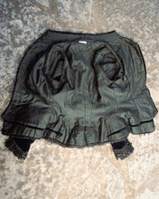 Load image into Gallery viewer, c. 1880s Beaded Black Velvet Bodice