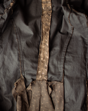 Load image into Gallery viewer, c. 1880s Brown Calico Dress