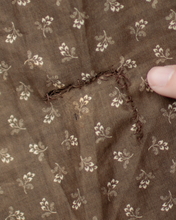 Load image into Gallery viewer, c. 1880s Brown Calico Dress
