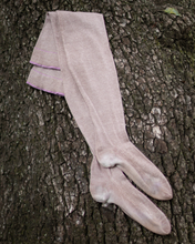 Load image into Gallery viewer, c. 1900s Lavender Stockings
