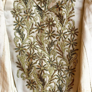c. 1890s Silk Tea Gown