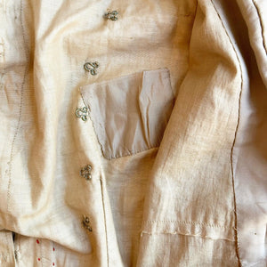 c. 1890s Silk Tea Gown