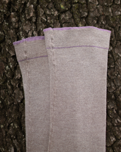 Load image into Gallery viewer, c. 1900s Lavender Stockings