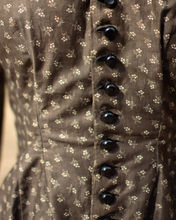 Load image into Gallery viewer, c. 1880s Brown Calico Dress