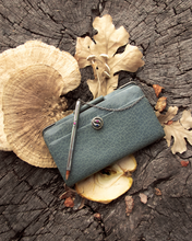 Load image into Gallery viewer, Antique French Leather Purse with Snake Clasp by Maison Maquet