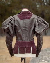 Load image into Gallery viewer, c. 1890s Belted Gigot Sleeve Bodice