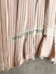 c. 1902 Pink Sateen Corset