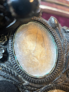 Victorian Gutta Percha Locket