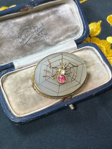 c. 1910s-20s Spider Brooch