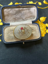 Load image into Gallery viewer, c. 1910s-20s Spider Brooch
