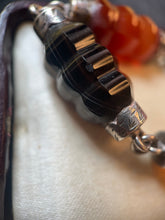 Load image into Gallery viewer, Victorian Scottish Agate Bracelet Sterling Silver