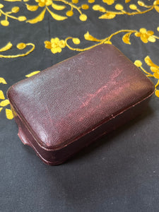 Victorian Boxed Agate Cross Pendant