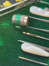 Load image into Gallery viewer, Victorian c. 1898 Sewing Kit in Box