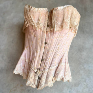 c. Late 1890s-1900s French Corset | Mme Brédian