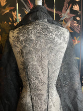 Load image into Gallery viewer, RESERVED | c. 1860s Chantilly Lace Shawl