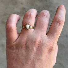 Load image into Gallery viewer, Early 20th c. 10k Gold Opal Ring