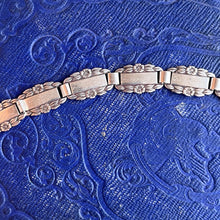 Load image into Gallery viewer, 1945 Forget Me Not Sterling Silver Friendship Bracelet