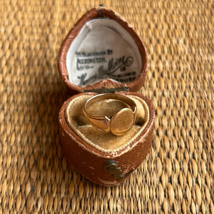 c. 1900s-1910s 10k Gold Signet Ring