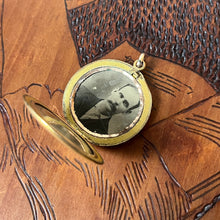 Load image into Gallery viewer, c. 1900s-1910s Gold Filled Celestial Locket