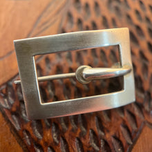 Load image into Gallery viewer, c. 1900s-1910s Sterling Silver Buckle Pin