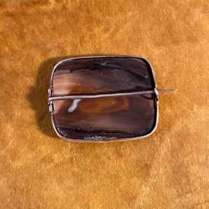 Georgian Agate Brooch