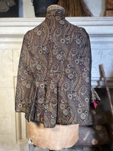 Load image into Gallery viewer, c. 1880s Silk Paisley Mantle