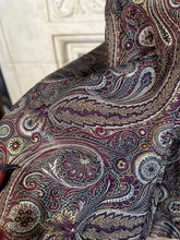 Load image into Gallery viewer, c. 1880s Silk Paisley Mantle